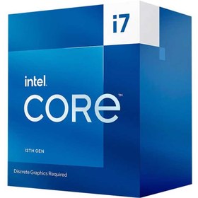 تصویر پردازنده کامپیوتر اینتل مدل Core i7-13700F Raptor Lake Box Intel Core i7-13700F Raptor Lake Box Computer Processor