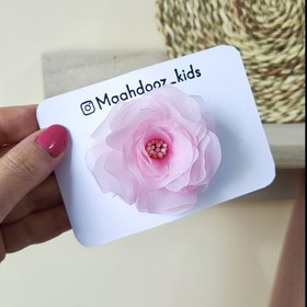 تصویر گیره ی مو(گل حریر) 