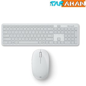 تصویر کیبورد و ماوس بلوتوث مایکروسافت مدل Bluetooth Desktop QHG-00046 Microsoft Bluetooth Desktop Keyboard