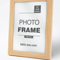 تصویر قاب عکس ۲ سانت طرح چوب 