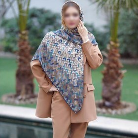 تصویر روسری نخی رنگی 3-6 