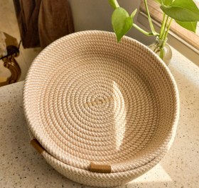 تصویر سبد سبزی و نان ۲ عددی 