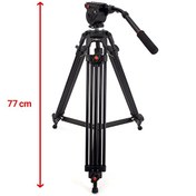 تصویر سه پایه دوربین فوتومکس Fotomax FM-508A Fotomax FM-508A Video Tripod