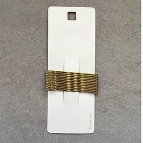 تصویر پک سنجاق سر طلایی 