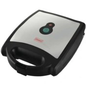 تصویر ساندویچ ساز دو کاره دسینی مدل 1400 با ۴ خانه استیل ضد زنگ 