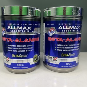 تصویر بتا آلانین آلمکس ۴۰۰ گرم ا ALLMAX Essentials BETA-ALANINE - 400 g Powder ALLMAX Essentials BETA-ALANINE - 400 g Powder