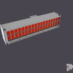 تصویر خشک کن تابشی سرامیکی- فلزی ℃1200 