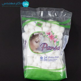 تصویر پنبه سفید توپکی 