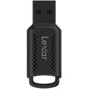 تصویر فلش مموری 128 گیگابایت پلاستیکی لکسار مدل Lexar jumpDrive V400 یو اس بی 3.0 Lexar jumpDrive V400 128G USB3.0