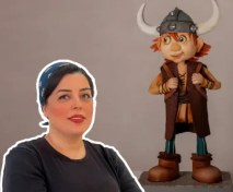 تصویر مجسمه سازی - طرح وایکینگ 