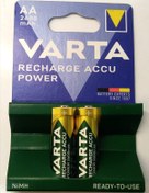 تصویر باطری قلمی شارژی VARTA 2600mAh AA sarj 