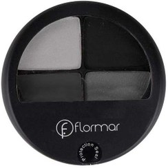 تصویر سایه چشم 4 رنگ کوارتت 404 Flormar 