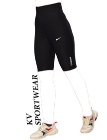 تصویر شلوارک سایز بزرگ ورزشی زنانه NIKE کد 004 ا NIKE womens big size sports shorts code 004 NIKE womens big size sports shorts code 004