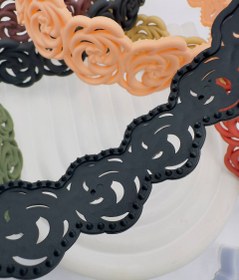 تصویر تل سر گل رز شمعی 