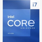 تصویر سی پی یو اینتل مدل Core i7-13700K 3.4GHz LGA 1700 Raptor Lake 13th Gen (تری) Intel Core i7-13700K 3.4GHz LGA 1700 Raptor Lake 13th Gen CPU Tray