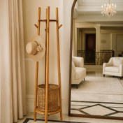 تصویر جالباسی ایستاده - عسلی 