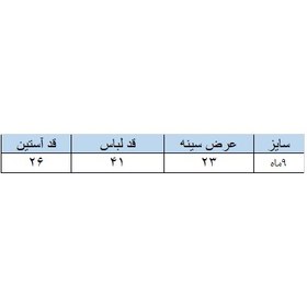 تصویر بادی آستین بلند نوزادی مدل PK 