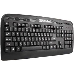 تصویر کیبورد با سیم سادیتا مدل SK-1500M ا Sadata SK-1500M Wired Keyboard Sadata SK-1500M Wired Keyboard