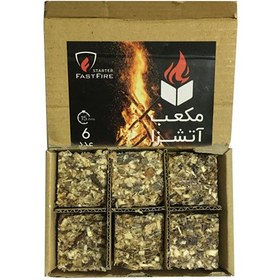 تصویر آتش زنه فست فایر Fast Fire بسته 6 عددی 