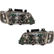 تصویر چراغ جلو پژو ۴۰۵ اسپرت شفاف با راهنما (جفتی) 