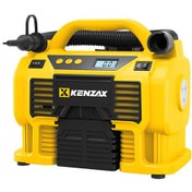 تصویر کمپرسور باد فندکی برق شهری دیجیتال چند کاره کنزاکس مدل 5418 Kenzax model 5418 multi-purpose urban electric lighter wind compressor