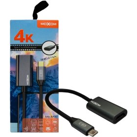 تصویر کابل تبدیل USB-C به HDMI موکسوم مدل MX-AX30 