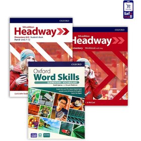 تصویر پک‌کتاب Headway (5th edition) – Elementary +کتاب Oxford Word Skills Basic 