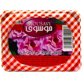 تصویر مربا گل سرخ موسوی - 225 گرمی 