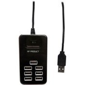 تصویر هاب USB هفت پورت اکس پی پروداکت مدل XP-H810 XP PRODUCT XP H810 7 Port USB Hub