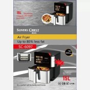 تصویر سرخ کن بدون روغن سیلور کرست مدل SC-6097 ظرفیت ۱۵ لیتر-تمام استیل Silver Crest SC-6097 Air Fryer 15L
