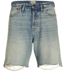 تصویر شلوارک جین زاپ دار مردانه جک اند جونز 12272285 