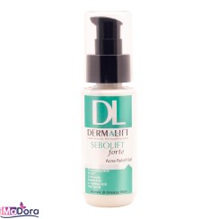 تصویر ژل ضد جوش درمالیفت مدل سبولیفت فورت مناسب پوست چرب حجم ۵۰ میلی لیتر با بطری پمپ دار 