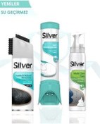 تصویر مراقبت کفش مشکی جیر اورجینال Silver 