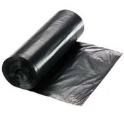 تصویر کیسه زباله رولی مشکی | لندی هیراد | سایز 70*90 | یک رول 16عددی 