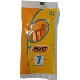 تصویر تیغ یک لبه حساس بیک 3 عددی 