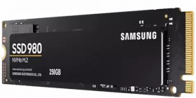 تصویر حافظه اس اس دی سامسونگ مدل 980 NVMe M.2 ظرفیت 250 گیگابایت Samsung NVMe M.2 980 250GB SSD