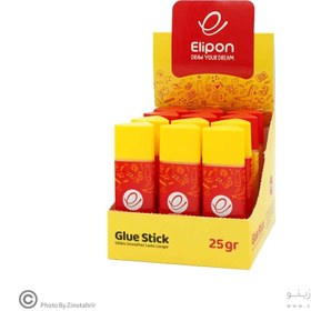 تصویر چسب ماتیکی25گرم(بدنه مثلثی)الیپون کد8230003 