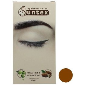 تصویر کیت رنگ ابرو سانتکس شماره C7-E8.3 حجم 30 میلی لیتر رنگ بلوند طلایی روشن 