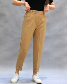 تصویر شلوار فوتر دمپا پاکتی زنانه مدل صنم سایز ۴۰-۴۸ 