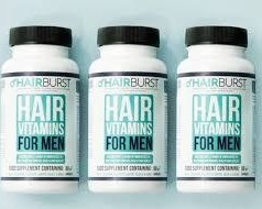 تصویر هیربرست مکمل مو ضد ریزش آقایان HAIRBURST 