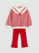 تصویر لباس و شلوار تکی دخترانه با یقه دوچرخه‌ای - ال‌سی وایکیکی - LC Waikiki -- 962897130- اورجینال 