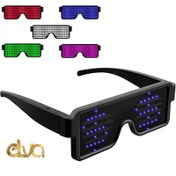 تصویر عینک LED دی جی (DJ) جدید 2023 