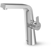 تصویر شیر روشویی پایه بلند شودر مدل راموند رنگ کروم 