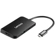 تصویر هاب تایپ‌سی با 7 پورت لنوو Lenovo 7 in 1 Type C HUB Adapter S707 