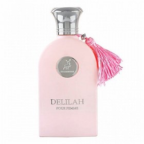 تصویر ادکلن دلیله پور فم الحمبرا 100 میل DELILAH pour femme Alhambra (پارفومز د مارلی دلینا parfums de marly delina) نت آغازی: ترنج، ریواس، لیچی نت میانی: زنبق وحشی، گل رز، گل صدتومانی نت پایانی: کشمیر، مشک سفید، وانیل مشابه ادکلن محبوب پارفومز د مارلی دلینا parfums de marly delina