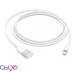 تصویر کابل شارژ یو اس بی به لایتنینگ ایفون 10 اورجینال iPhone X charging cable Original