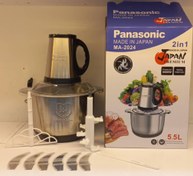 تصویر خردکن پاناسونیک مدل MA2024 ظرفیت ۵.۵ لیتر با ۶ تیغه تیتانیوم 