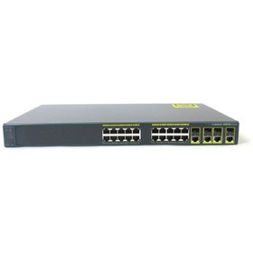 تصویر سوئیچ سیسکو مدل WS-C2960G-24TC-L استوک Cisco WS-C2960G-24TC-L 24Port Switch Stock