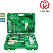 تصویر جعبه ابزار ۱۵۰ پارچه پلاستیکی تاپ تول مدل GCAI150R 