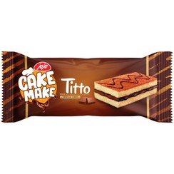 تصویر کیک میک لایه ای با مغز شکلات مزمز - 40 گرم 